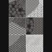 Fioranese Kintsugi B&W — carrelage effet béton