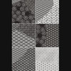 Fioranese Kintsugi B&W — carrelage effet béton