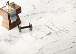 Fioranese Marmorea Intensa Bianco Luce en situation — carrelage effet marbre