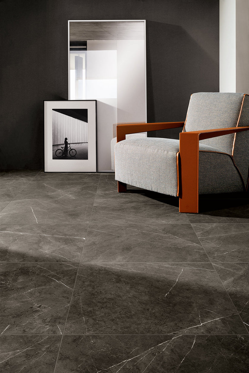 Fioranese Marmorea 2 en situation — carrelage effet marbre