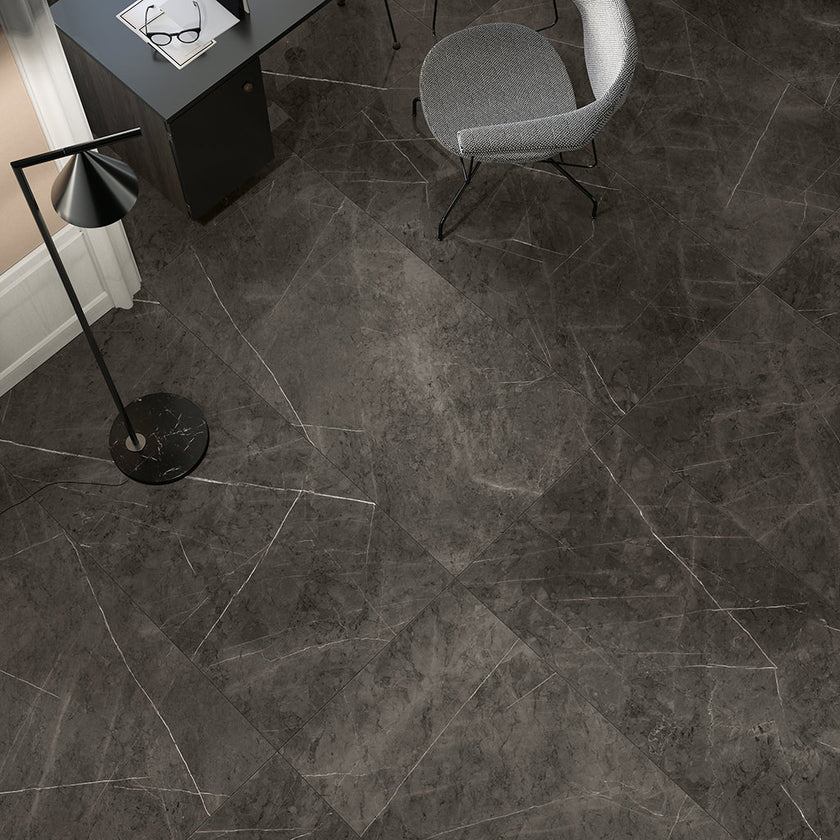 Fioranese Marmorea 2 en situation — carrelage effet marbre