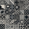 Fioranese Riggiole Nero Mix — carrelage carreau de ciment