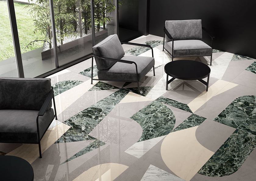 Fioranese Sound of Marbles en situation — carrelage effet marbre