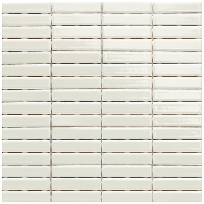 TERRATINTA Mini Stick Chalk White Mos. 31,6x31,6 cm