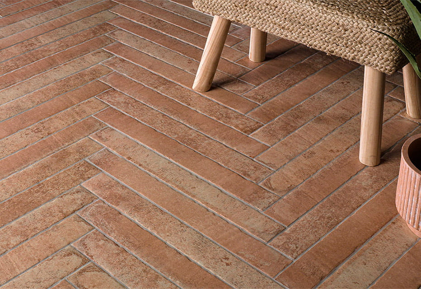 Carrelage Natucer Cotto Brick 7x60 CLAY