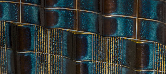 Carrelage Natucer Rubert 11x24 LINES COBALT