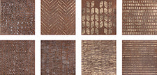 Serenissima Costruire Rame (set de 8) — carrelage effet métal