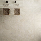 Carrelage TIBUR Cerdomus | Effet Travertin | Grès Cérame Rectifié — ID-SOL