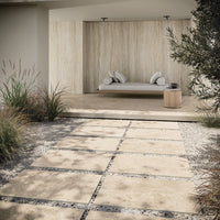 Carrelage TIBUR Cerdomus | Effet Travertin | Grès Cérame Rectifié — ID-SOL