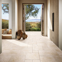 Carrelage TIBUR Cerdomus | Effet Travertin | Grès Cérame Rectifié — ID-SOL