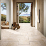 Carrelage TIBUR Cerdomus | Effet Travertin | Grès Cérame Rectifié — ID-SOL