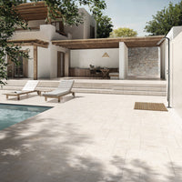 Carrelage TIBUR Cerdomus | Effet Travertin | Grès Cérame Rectifié — ID-SOL