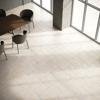 Carrelage TIBUR Cerdomus | Effet Travertin | Grès Cérame Rectifié — ID-SOL