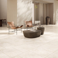 Carrelage TIBUR Cerdomus | Effet Travertin | Grès Cérame Rectifié — ID-SOL