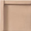 MICRO 3D Forms Cross Terracotta 10x10 cm