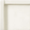 MICRO 3D Forms Cross White 10x10 cm