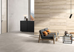 Carrelage effet ciment Fioranese Sfido Cemento 2 Greige 120x120 cm