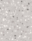 Carrelage Sant'Agostino Deconcrete Medium Pearl, grès cérame effet terrazzo