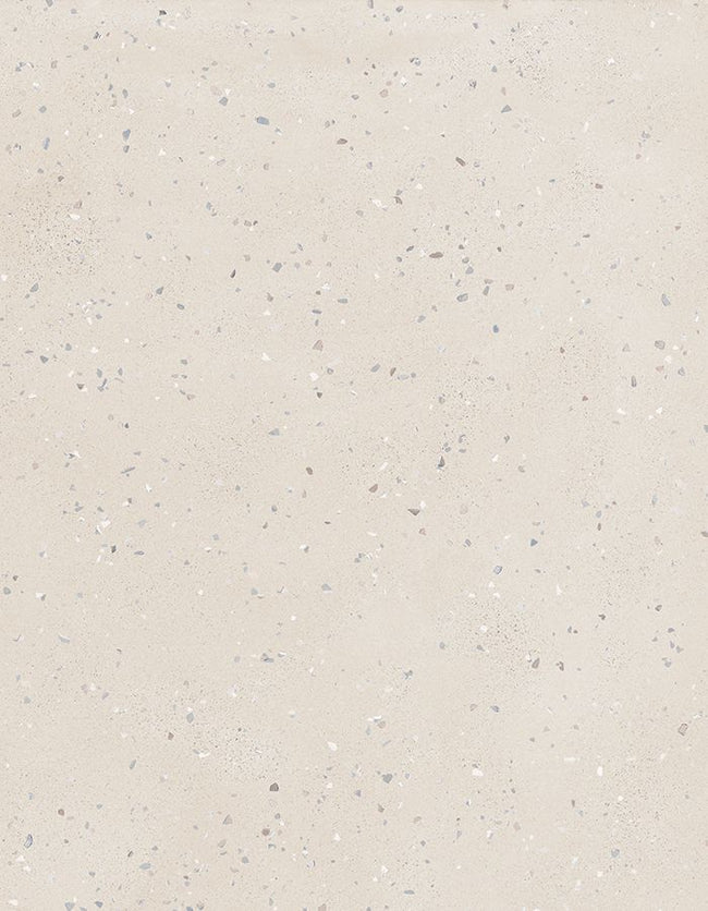 Carrelage Sant'Agostino Deconcrete Micro Sand, grès cérame effet terrazzo