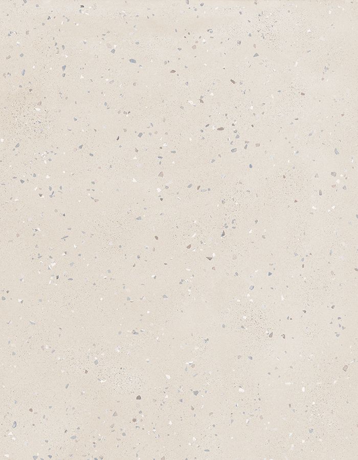 Carrelage Sant'Agostino Deconcrete Micro Sand, grès cérame effet terrazzo