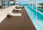 MARGRES DECK PLUS 40x120 20mm Light Brown en ambiance
