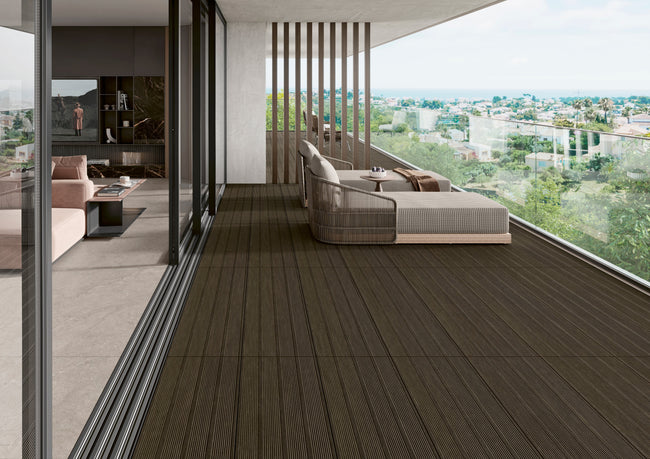MARGRES DECK PLUS 40x120 20mm Wengé en ambiance