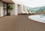 MARGRES DECK PLUS 20x120 Light Brown Antidérapant en ambiance