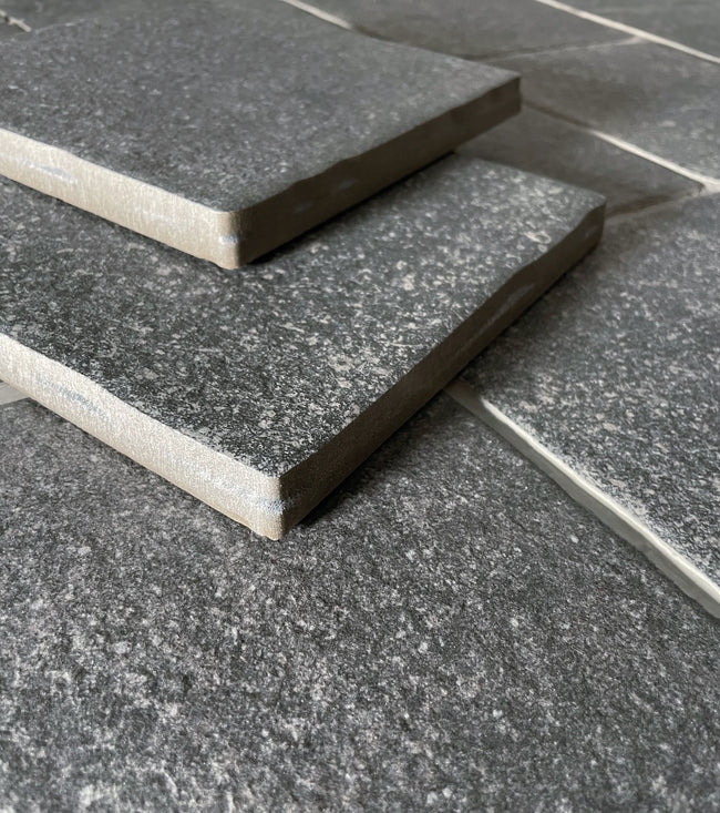 B&B Pierre de Soignies — carrelage effet pierre