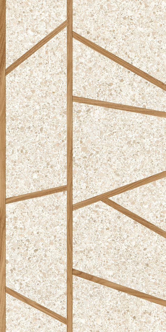MARGRES FRAGMENT Décor Diagram 60x120 White
