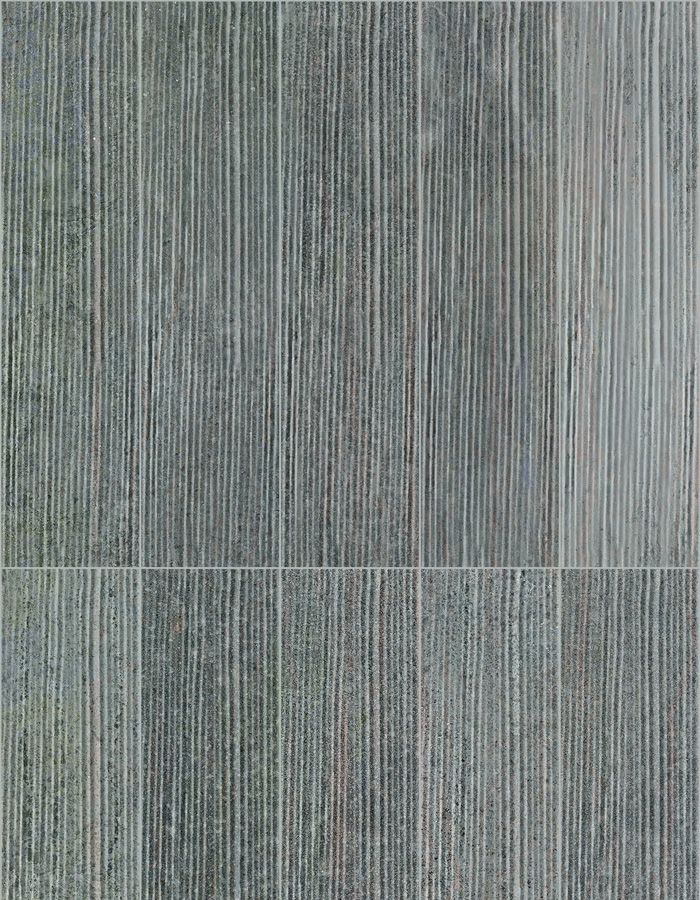 Carrelage Sant'Agostino Dripart Drip Lines Verdigris, grès cérame
