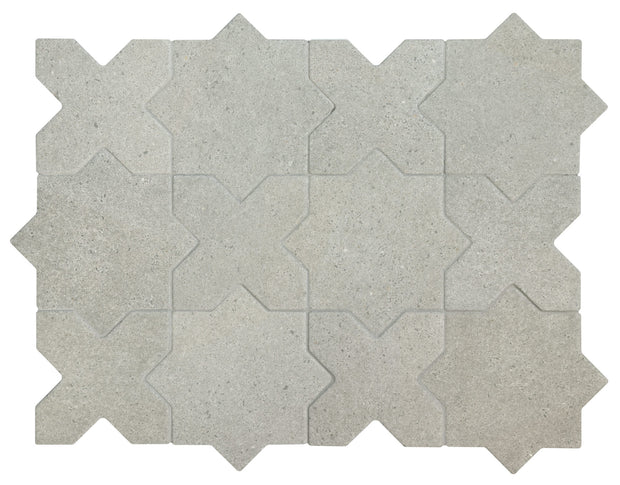 Carrelage Elda 16,8 x 16,8 cm Star Grey
