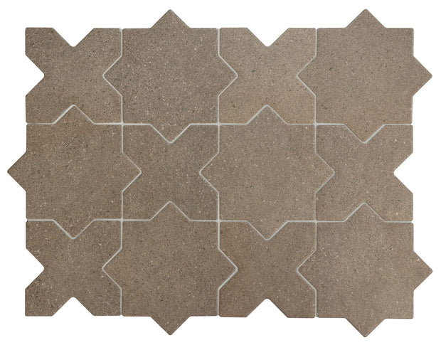 Carrelage Elda 16,8 x 16,8 cm Star Coffee