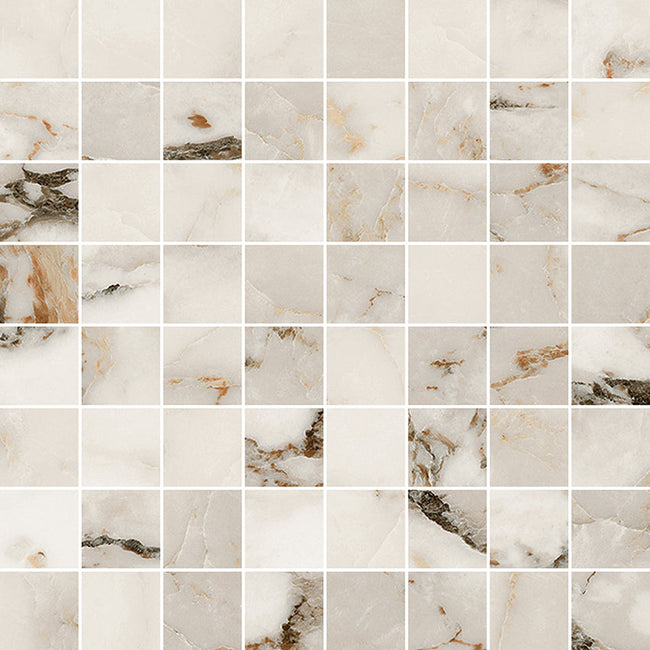MARGRES ENDLESS Mosaïque 3,5x3,5 30x30 Breccia Capraia