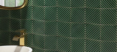 Carrelage Natucer Enzo D'autore 13x13 VERDE CRAQ.