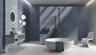 ERGON MEDLEY MINIMAL BLUE 60x60 NATURALE