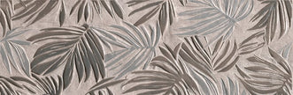 FAP CERAMICHE NOBU FOSSIL SILVER INSERTO GREY 25x75 MAT