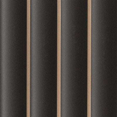 MICRO 3D Forms Fluted Black 10x30 cm
