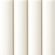 MICRO 3D Forms Fluted White 10x30 cm