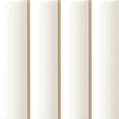 MICRO 3D Forms Fluted White 10x30 cm