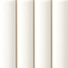 MICRO 3D Forms Fluted White 10x30 cm