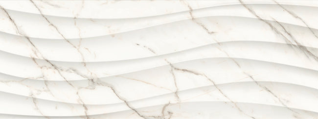 Carrelage Love Tiles Precious Flux Calacatta 45x119 cm