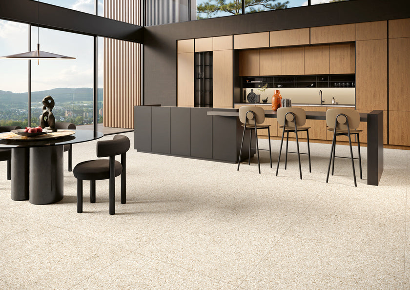 MARGRES FRAGMENT 90x90 White en ambiance, cuisine