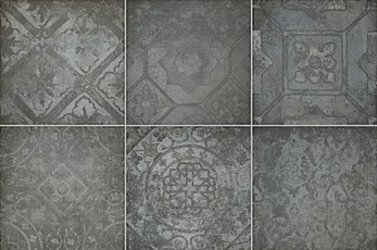 Carrelage effet carreaux de ciment Kerion Venezia Motif 20x20 cm – vue 2