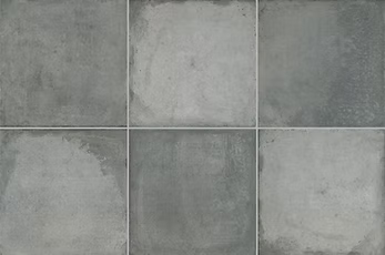 Carrelage effet carreaux de ciment Kerion Venezia Fumo 20x20 cm – vue 2