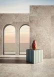 Serenissima Grande in Falda Perlato Di Sicilia — carrelage effet marbre