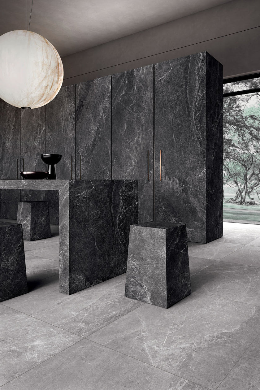 COTTO D'ESTE ADVANTAGE GRAPHITE 120x120 LAPPATA