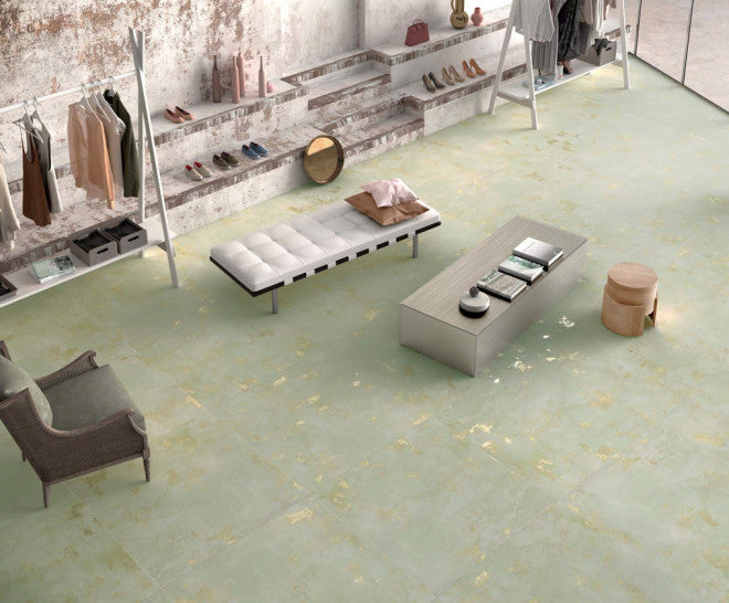 APAVISA MOOD GREEN 100x100 NATURAL