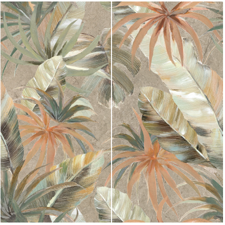 BOXER Madras Suburbia Ivory 60x120 cm en situation