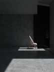 LIVING CERAMICS VERSO CROSS CUT GREY 45x90 HONED