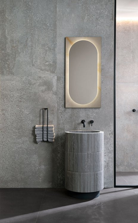 FAP CERAMICHE COLOR MOOD FLOWER GREY RUST 80x160 MAT